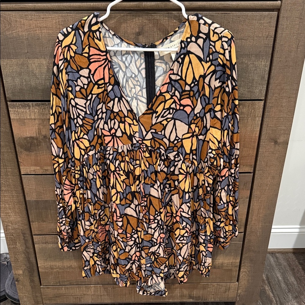 Saltwater LUXE Multicolor Floral Romper